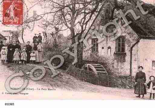 Ville de MOROGUES, carte postale ancienne