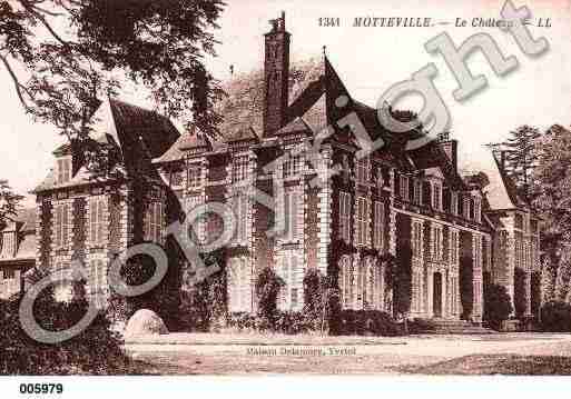 Ville de MOTTEVILLE, carte postale ancienne