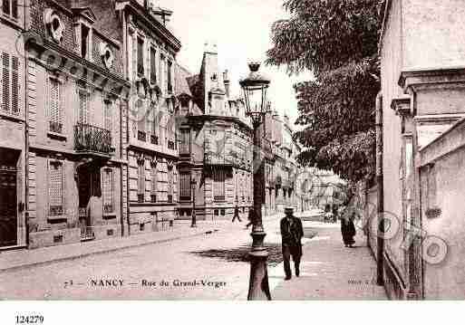 Ville de NANCY, carte postale ancienne