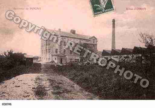 Ville de OMEY, carte postale ancienne