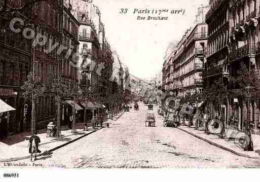Ville de PARIS17, carte postale ancienne