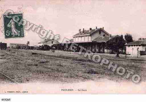 Ville de PAULHAN, carte postale ancienne