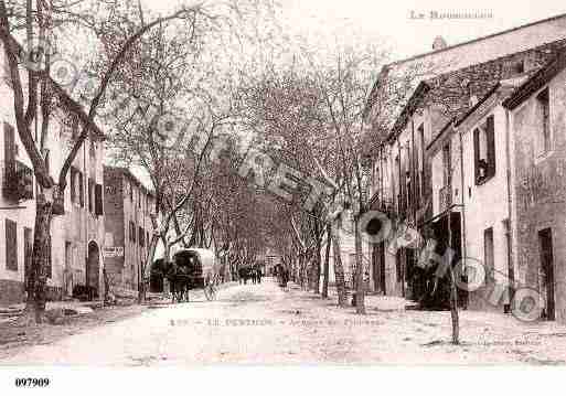 Ville de PERTHUS(LE), carte postale ancienne