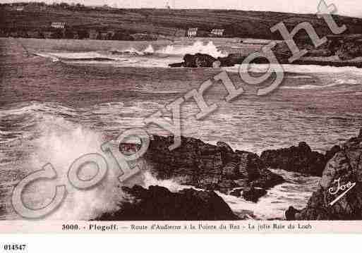 Ville de PLOGOFF, carte postale ancienne