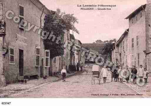 Ville de PULLIGNY, carte postale ancienne