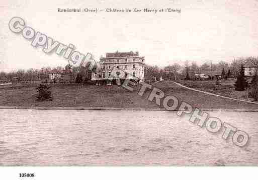 Ville de RANDONNAI, carte postale ancienne