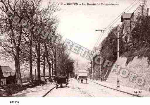 Ville de ROUEN, carte postale ancienne