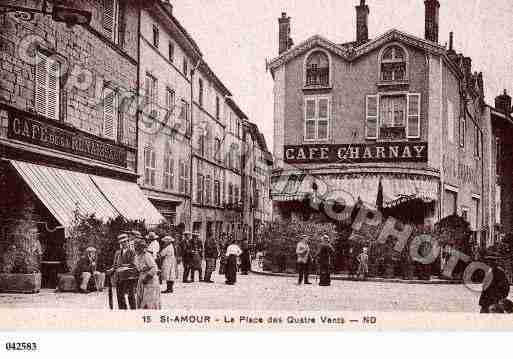 Ville de SAINTAMOUR, carte postale ancienne