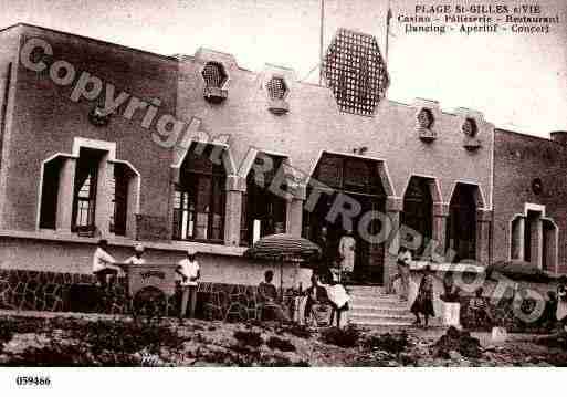 Ville de SAINTGILLESCROIXDEVIE, carte postale ancienne