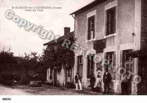 Ville de SAINTMARTIN, carte postale ancienne