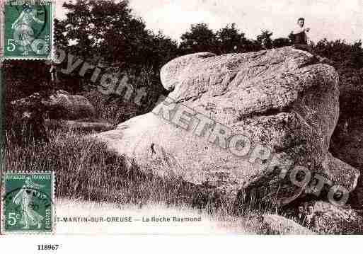 Ville de SAINTMARTINSUROREUSE, carte postale ancienne