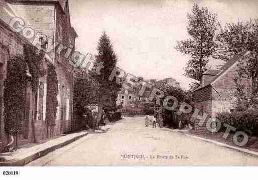 Ville de SAINTMICHELDEMONTJOIE, carte postale ancienne