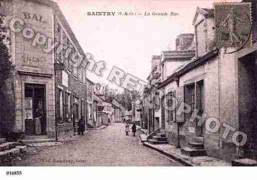 Ville de SAINTRYSURSEINE, carte postale ancienne