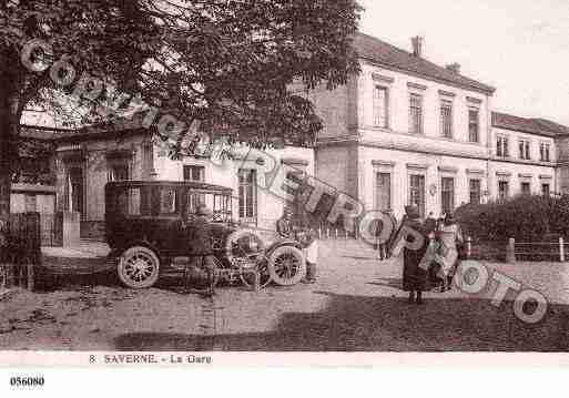 Ville de SAVERNE, carte postale ancienne