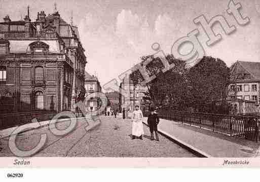 Ville de SEDAN, carte postale ancienne