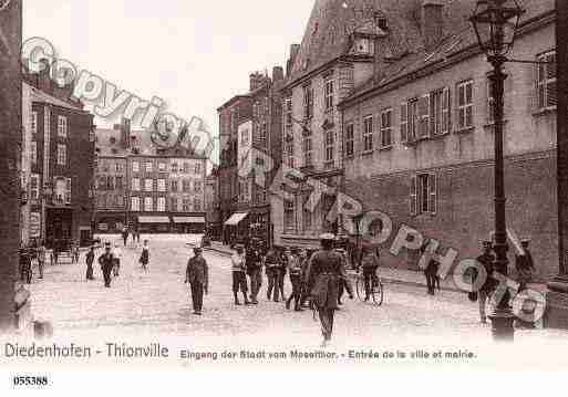 Ville de THIONVILLE, carte postale ancienne