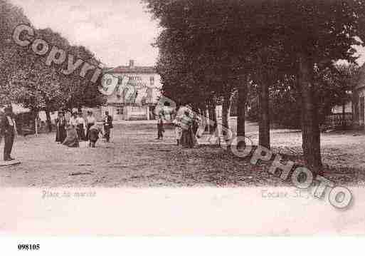 Ville de TOCANESAINTAPRE, carte postale ancienne