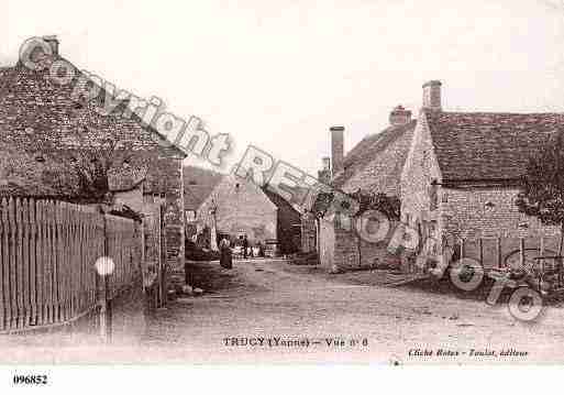 Ville de TRUCYSYONNE, carte postale ancienne