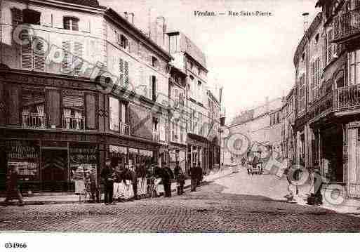 Ville de VERDUN, carte postale ancienne