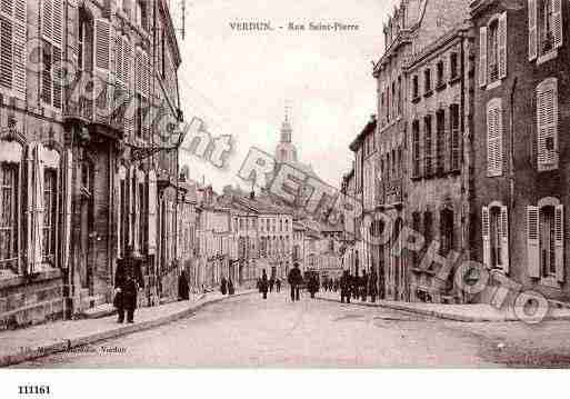 Ville de VERDUN, carte postale ancienne