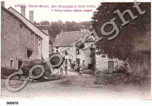 Ville de APREY, carte postale ancienne Ville de APREY, carte postale ancienne