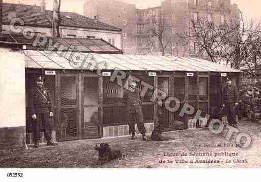 Ville de ASNIERESSURSEINE, carte postale ancienne