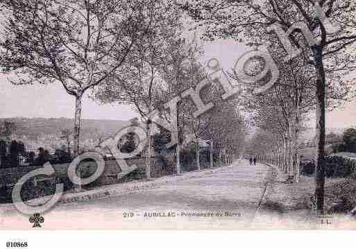 Ville de AURILLAC, carte postale ancienne