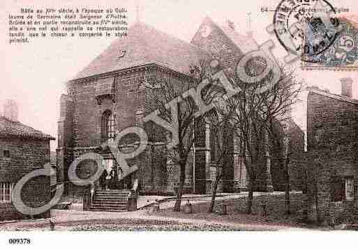 Ville de AUTHE, carte postale ancienne