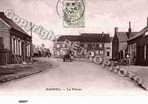 Ville de BAZUEL, carte postale ancienne