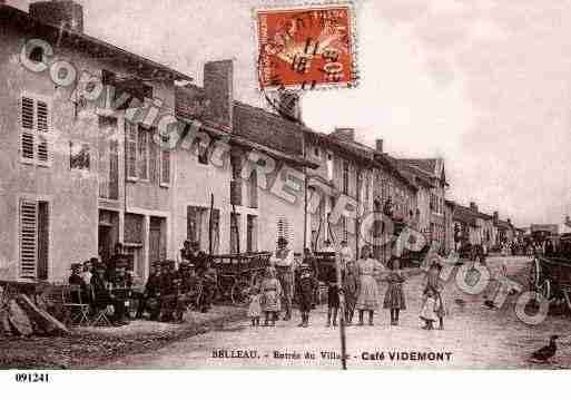 Ville de BELLEAU, carte postale ancienne