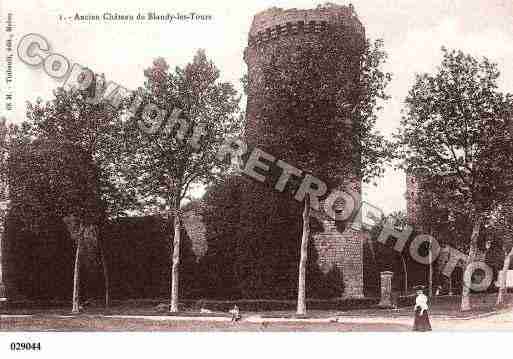 Ville de BLANDY, carte postale ancienne