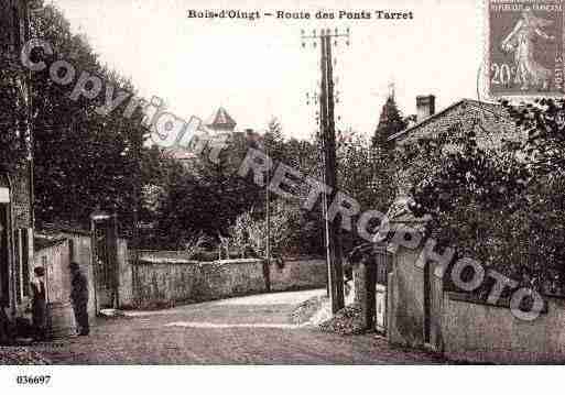 Ville de BOISD'OINGT(LE), carte postale ancienne