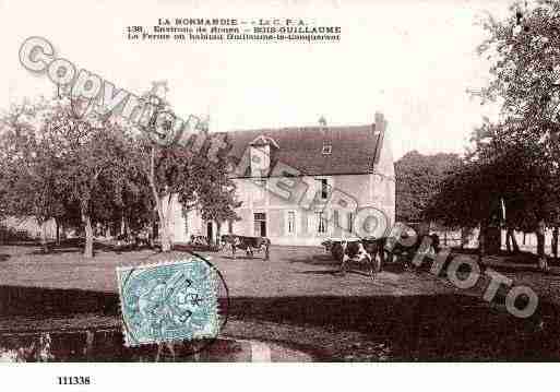 Ville de BOISGUILLAUME, carte postale ancienne