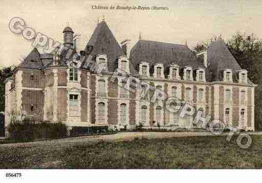 Ville de BOUCHYSAINTGENEST, carte postale ancienne