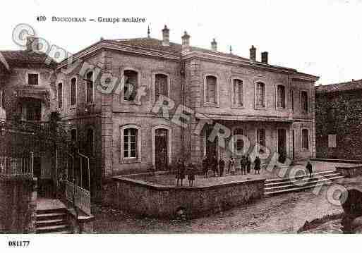 Ville de BOUCOIRANETNOZIERES, carte postale ancienne