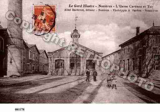Ville de BOUCOIRANETNOZIERES, carte postale ancienne