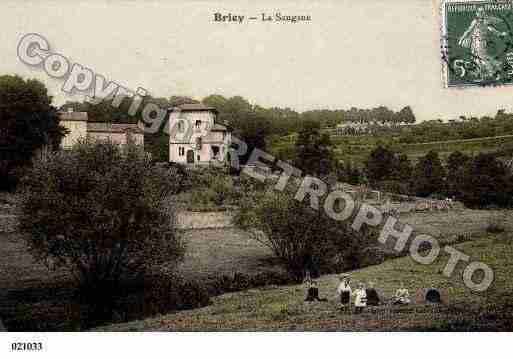 Ville de BRIEY, carte postale ancienne