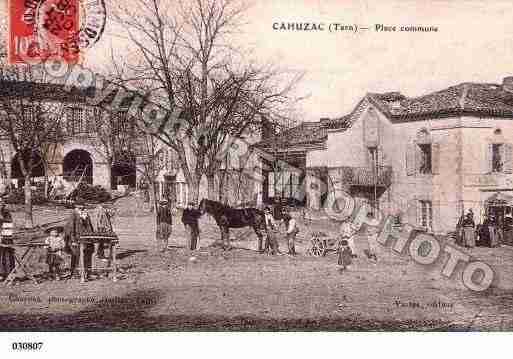 Ville de CAHUZACSURVERE, carte postale ancienne