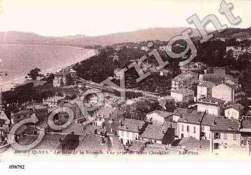 Ville de CANNES, carte postale ancienne