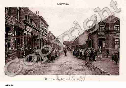 Ville de CARVIN, carte postale ancienne