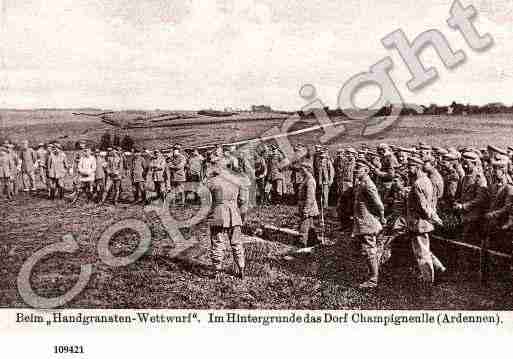 Ville de CHAMPIGNEULLE, carte postale ancienne