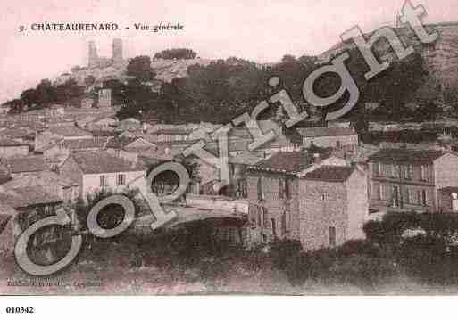 Ville de CHATEAURENARD, carte postale ancienne