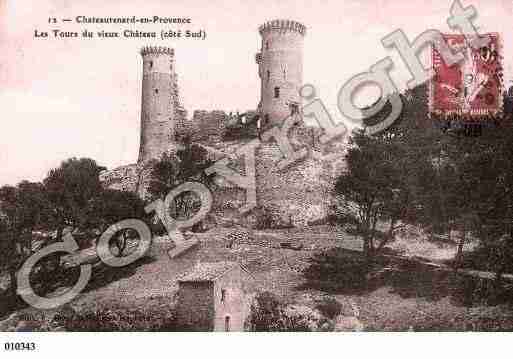 Ville de CHATEAURENARD, carte postale ancienne