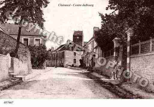 Ville de CHERANCE, carte postale ancienne