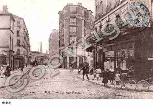 Ville de CLICHY, carte postale ancienne