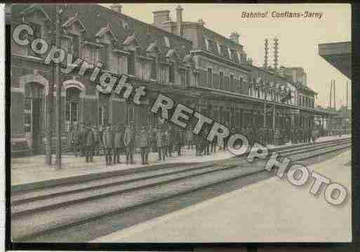 Ville de CONFLANSENJARNISY, carte postale ancienne Ville de CONFLANSENJARNISY, carte postale ancienne