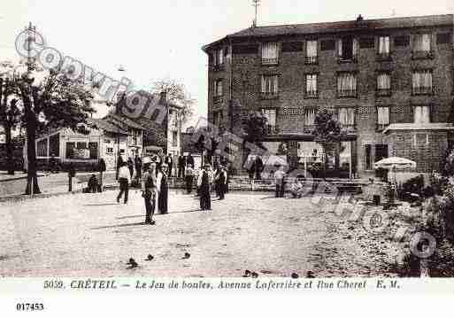 Ville de CRETEIL, carte postale ancienne