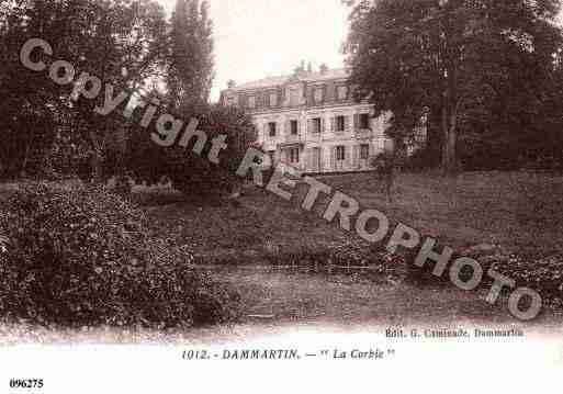 Ville de DAMMARTINENGOELE, carte postale ancienne