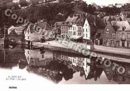 Ville de DINAN, carte postale ancienne
