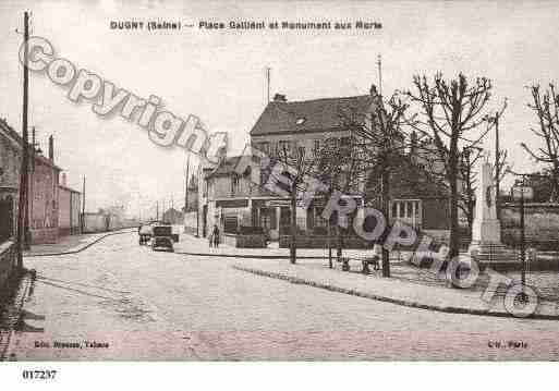 Ville de DUGNY, carte postale ancienne